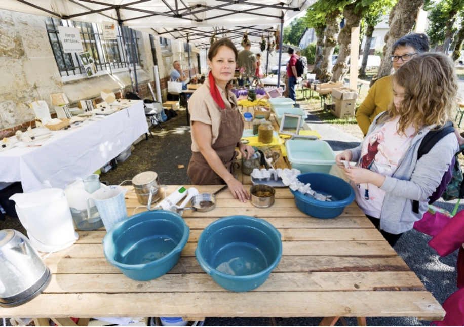 Fabrication de papier végétal