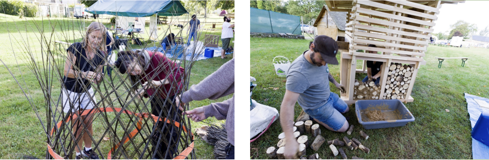 Construction de cabanes