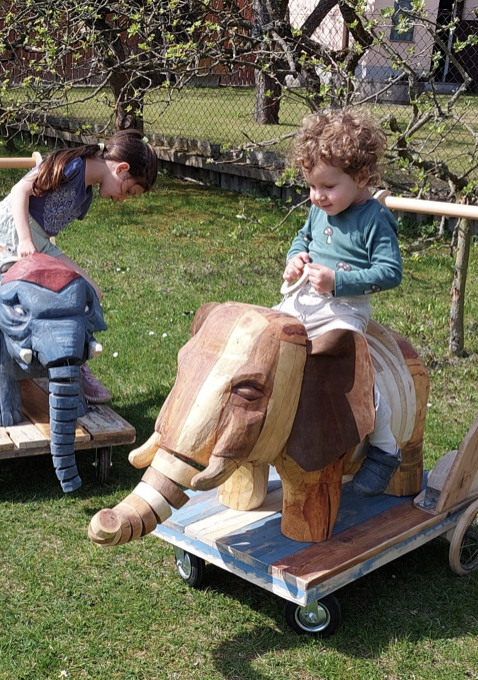 Terrain de jeux de marionnettes